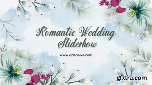 Videohive Romantic Wedding Slideshow 45154721