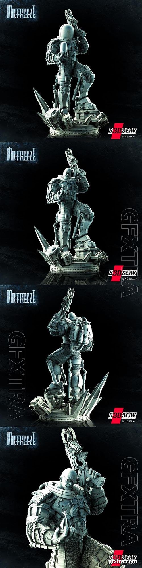 Mr Freeze v2 3D Print Model