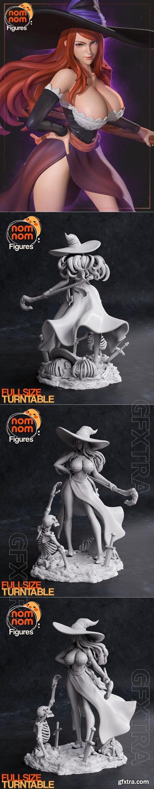 Dragon’s Crown – Sorceress – NomNom 3D Print Model