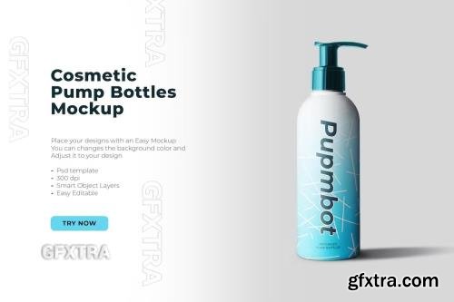 Pump Bottles Mockup CB3XQEG