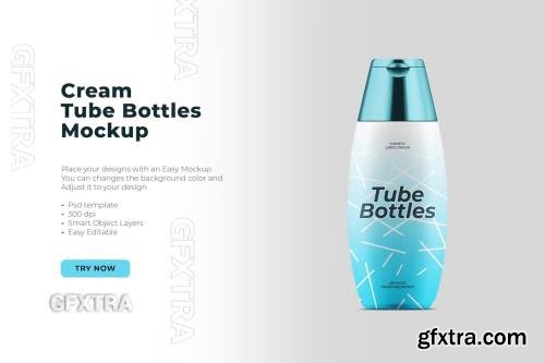 Cream Tube Mockup X5TJW9U