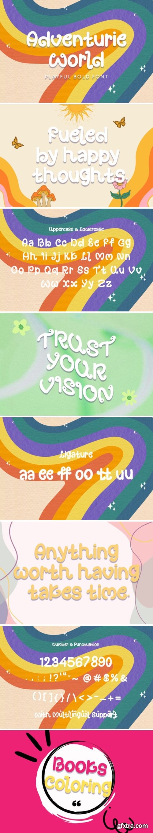 Adventurie World Font