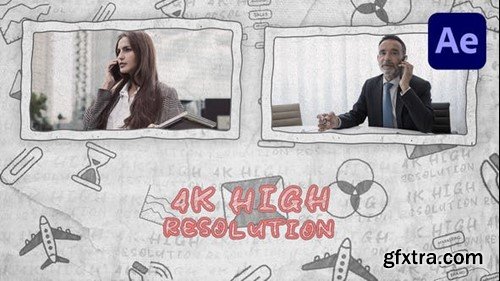 Videohive Hand Drawn Corporate Opener 45070372