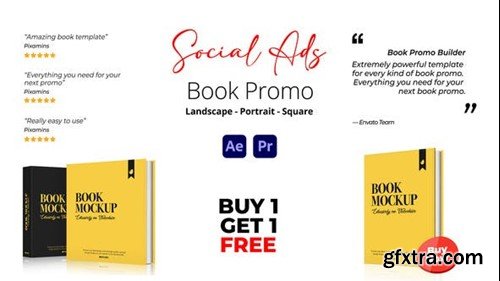 Videohive Book Promo Social Ads 45178219