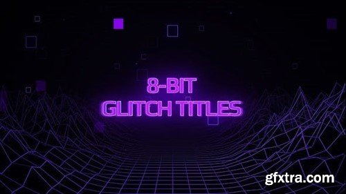 Videohive 8-Bit Glitch Titles 45167574