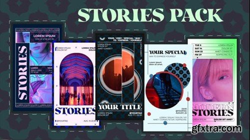 Videohive Trendy Stories 45131222