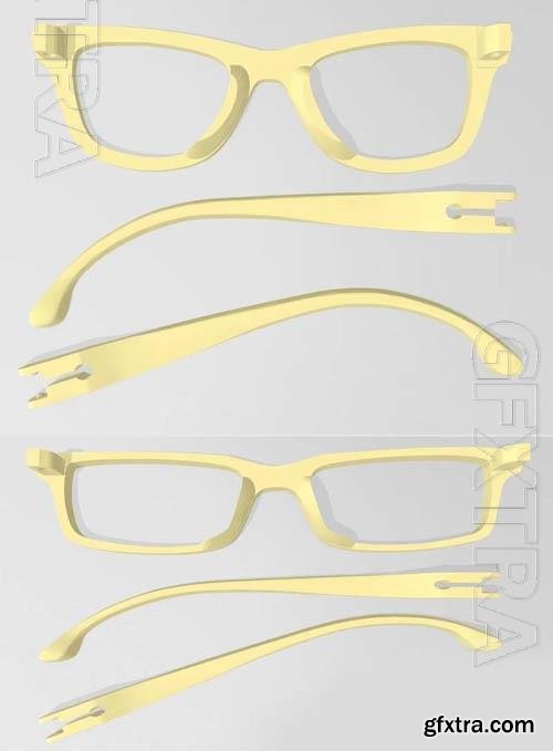 Glasses Frames 3D Print Model » GFxtra