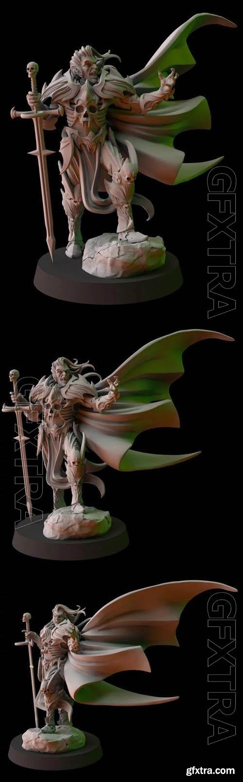 Fantasy Cult Miniatures – Vampire Undead Lord 3D Print Model