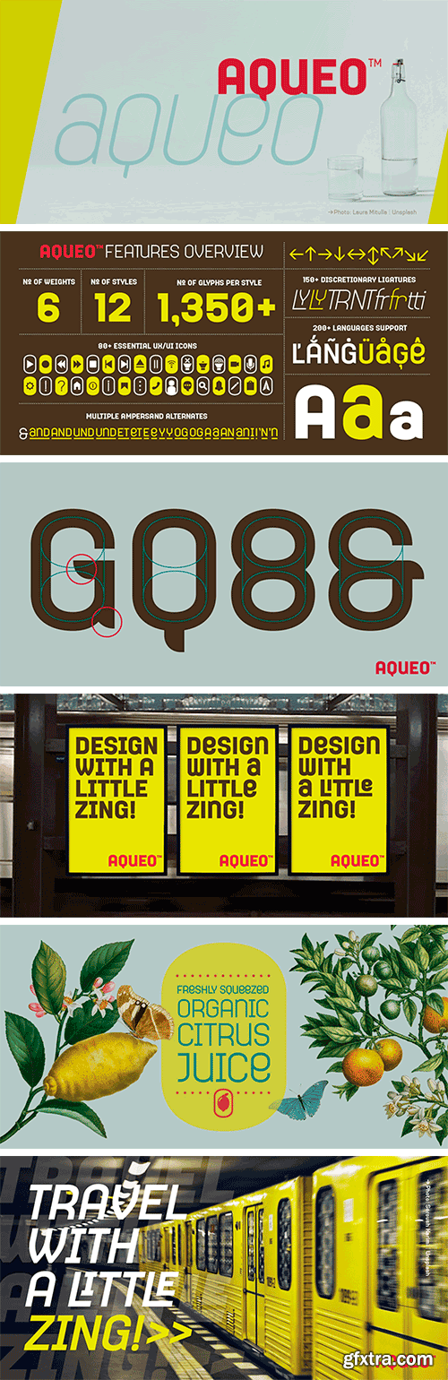 Aqueo Font Family