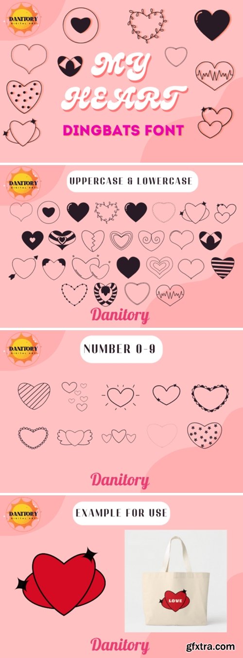 My Heart Font