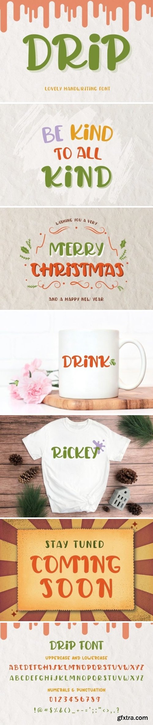 Drip Font