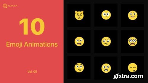 Videohive Emoji Animations Vol. 05 45193816