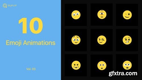 Videohive Emoji Animations Vol. 03 45193791