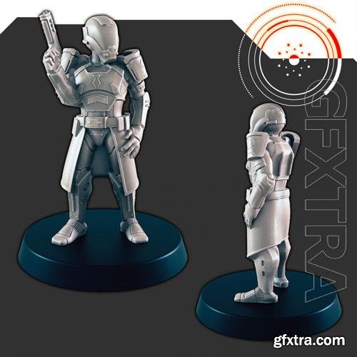 Sci-Fi Alliance Patrol 1 3D Print Model