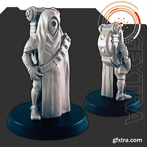 Sci-Fi Alien Civilian 5 3D Print Model