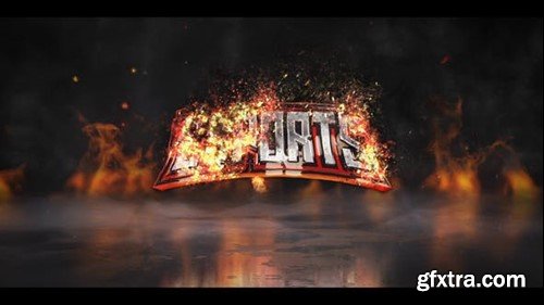 Videohive Fire Explosion Logo 45153227