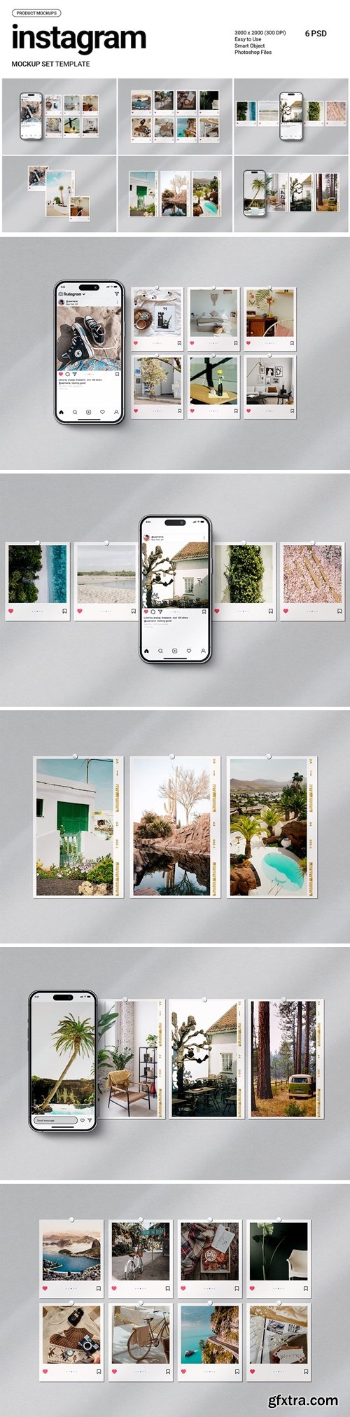 Instagram Mockup Set UPG2Y9J