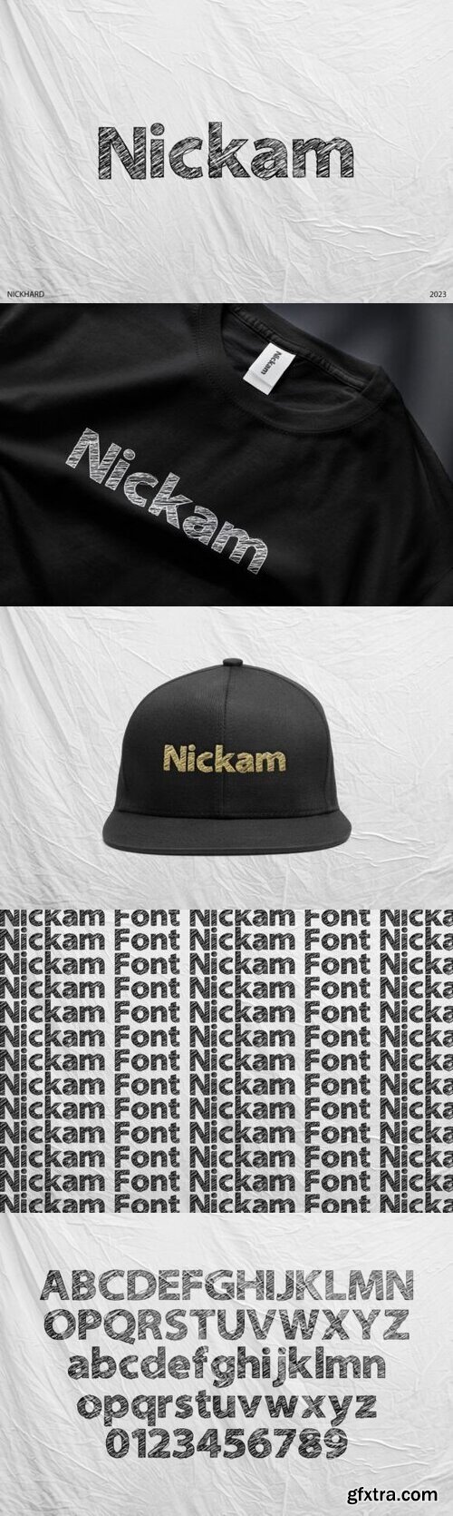 Nickam Font