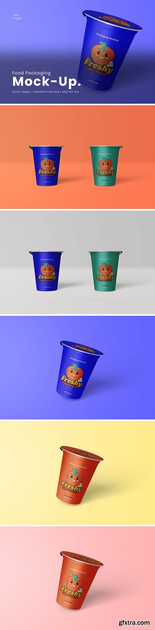 Food Packaging Mockup FC6SX8T