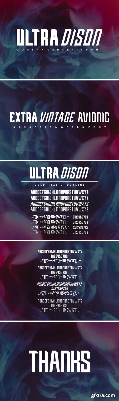 Ultra Dison Font