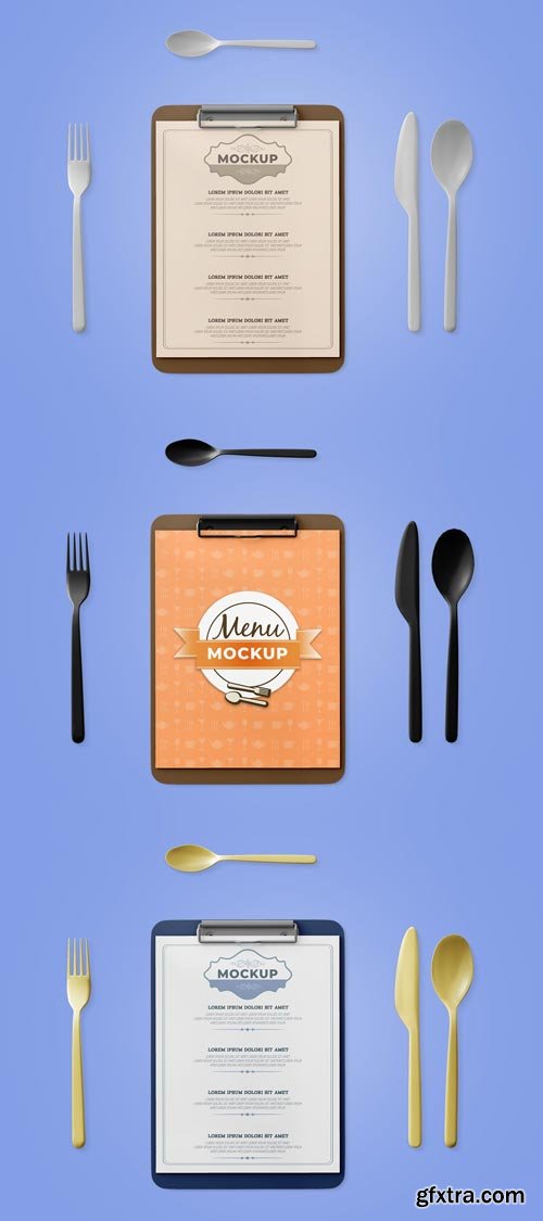 Menu Mockup