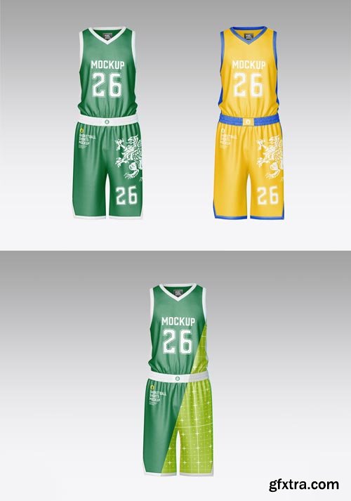 Basketball Kit Mockup 587434542