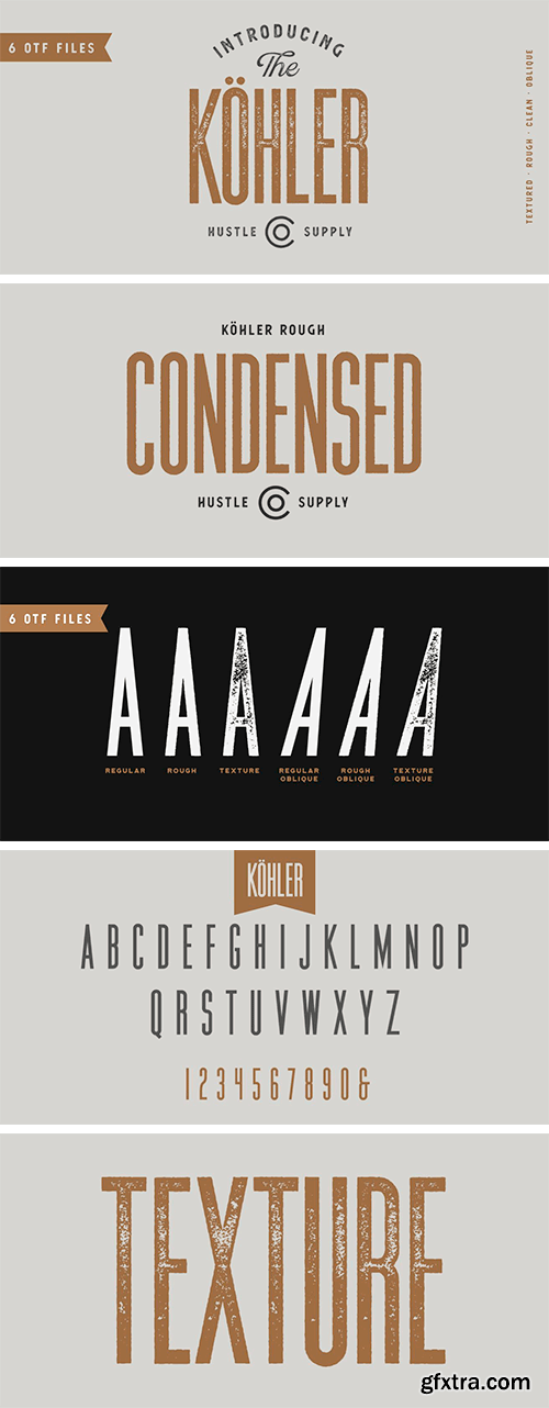 Kohler Font Family