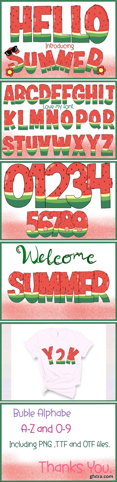 Hello Summer Font