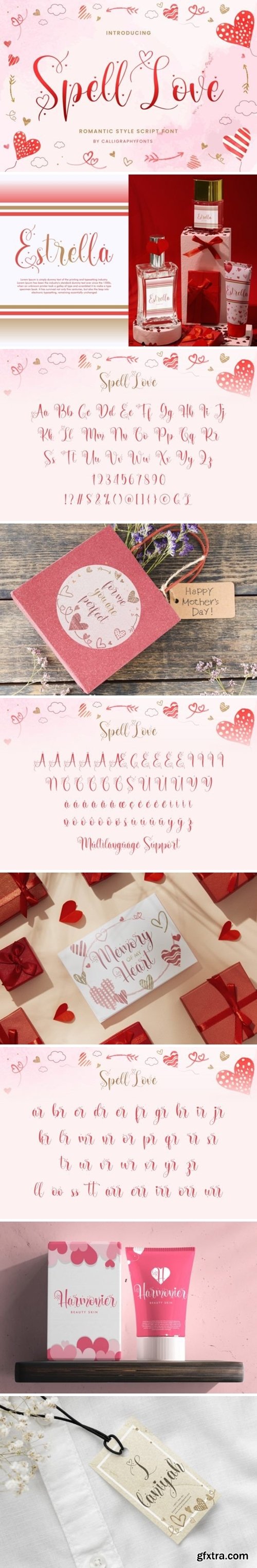 Spell Love Font