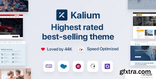 Themeforest - Kalium | Creative Multipurpose WordPress &amp; WooCommerce Theme 3.8 - Nulled