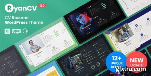 Themeforest - RyanCV - Resume WordPress Theme 3.2.1 - Nulled