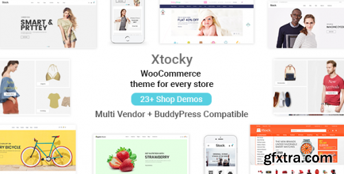 Themeforest - Xtocky - WooCommerce Responsive Theme 2.4 - Nulled