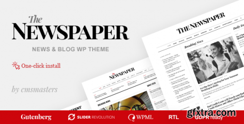 Themeforest - The Newspaper - Magazine Editorial WordPress Theme 1.1.6 - Nulled