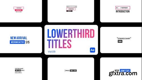 Videohive Lowerthird Titles 09 for After Effects 45279718