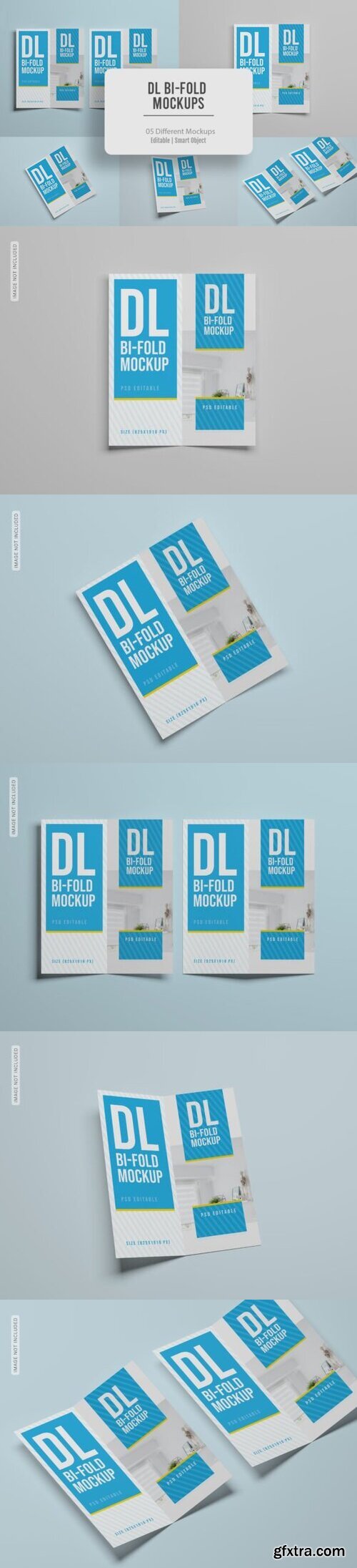 05 PSD Bi-Fold Brochure Mockups 2