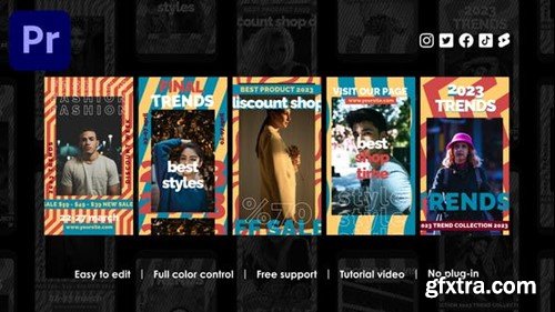 Videohive Fashion Week Instagram Stories 45309089