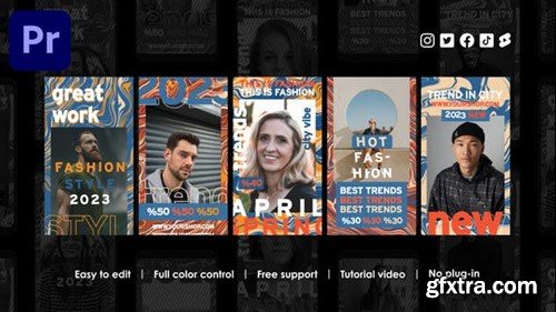 Videohive Abstract Instagram Stories 45309128