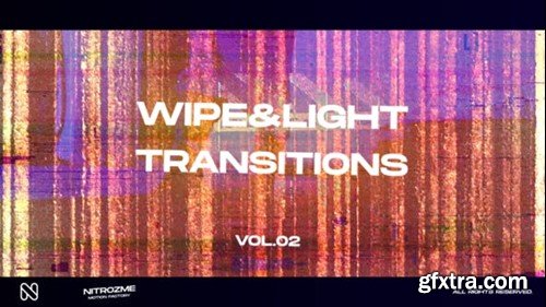 Videohive Wipe and Light Transitions Vol. 02 45307240