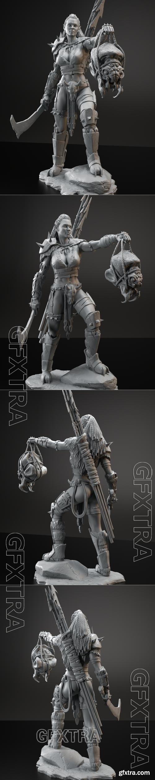 Lagmen Orc Hunter &ndash; 3D Print Model