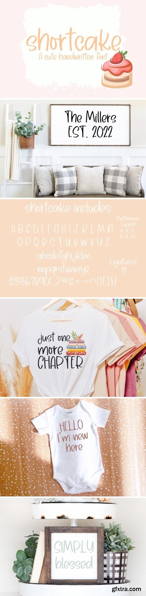 Shortcake Font