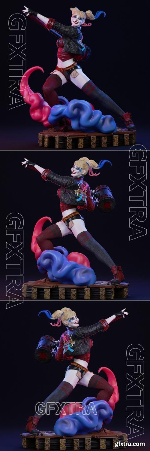 DPaula Harley Quinn &ndash; 3D Print Model