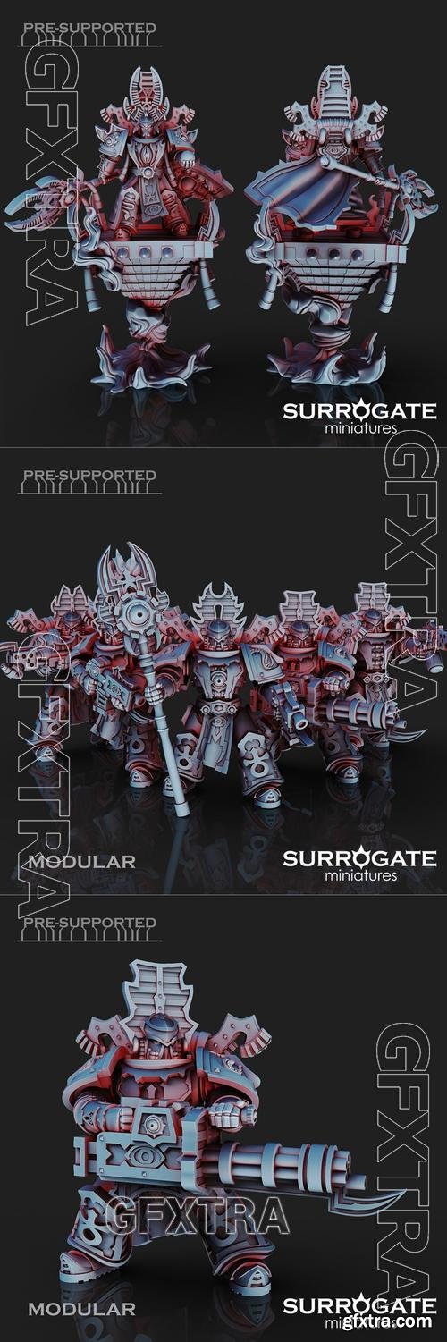 Rubeus Marines - Warpcoven Kill Team Builder Surrogate &ndash; 3D Print Model