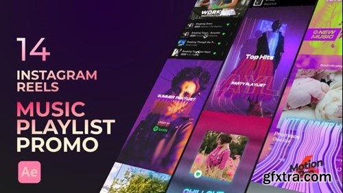 Videohive Music Playlist Promo 45249386