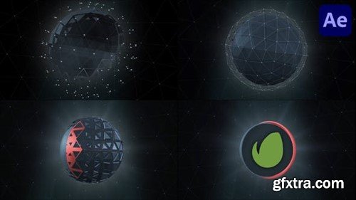 Videohive HiTech Futuristic Ball for After Effects 45261784