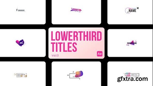 Videohive Lowerthird Titles 13 for After Effects 45314856