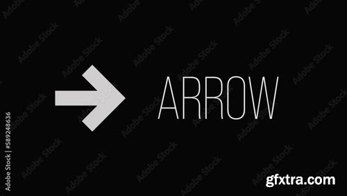 Simple Dynamic Arrow Text Opener 589248636