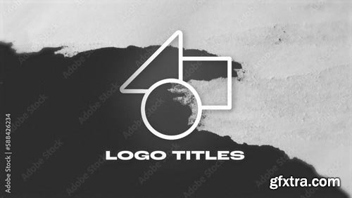 Cool Paper Logo Reveal Titles 588426234