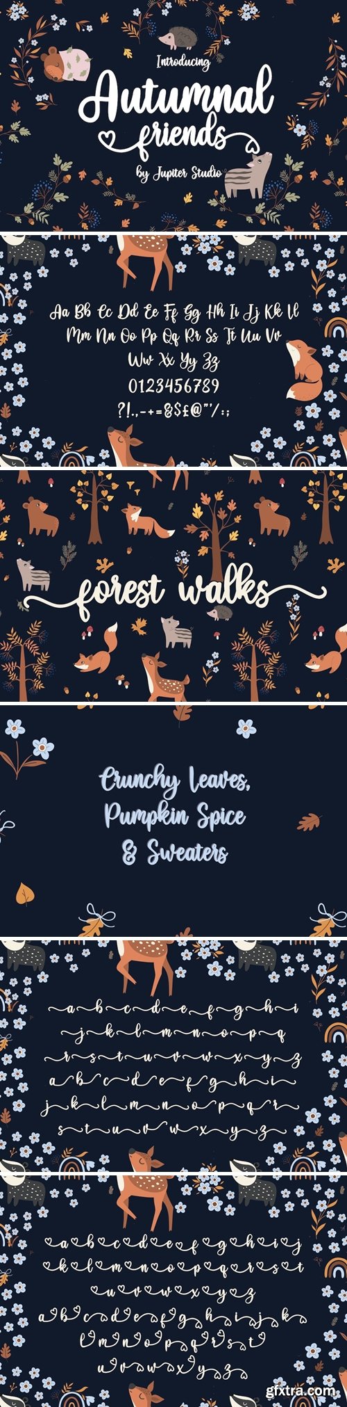 Autumnal Friends Font