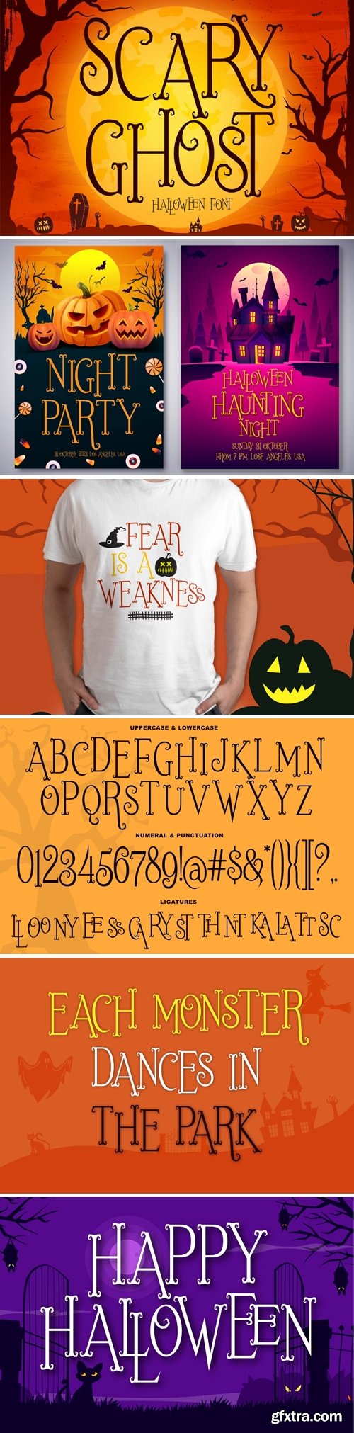 Scary Gosh Font