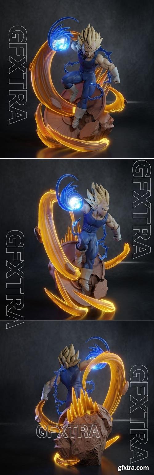 Majin vegeta &ndash; 3D Print Model